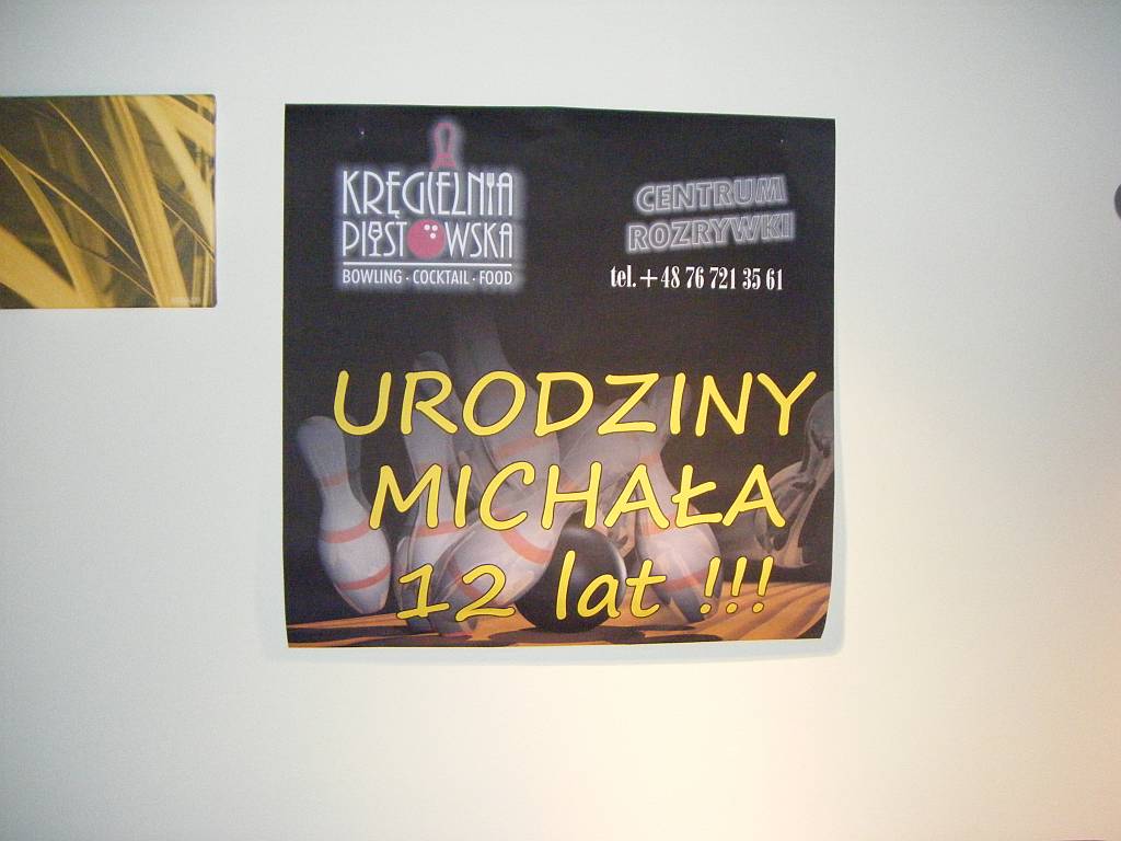 Urodziny w Kręgielni