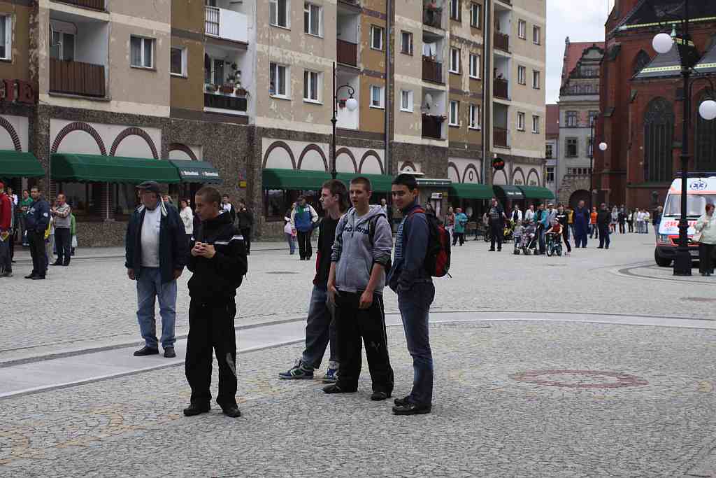 Znaleziono niewybuch na legnickim rynku