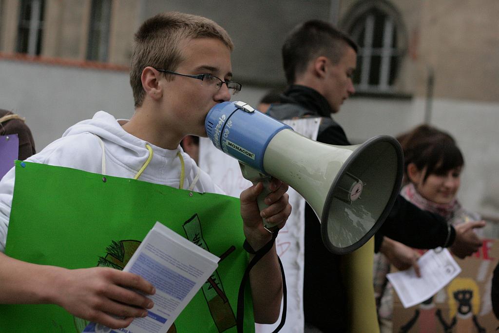 Protestowali przeciw paleniu tytoniu