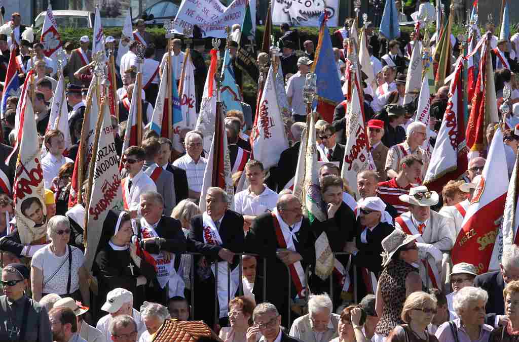 Legniczanie na beatyfikacji Popiełuszki