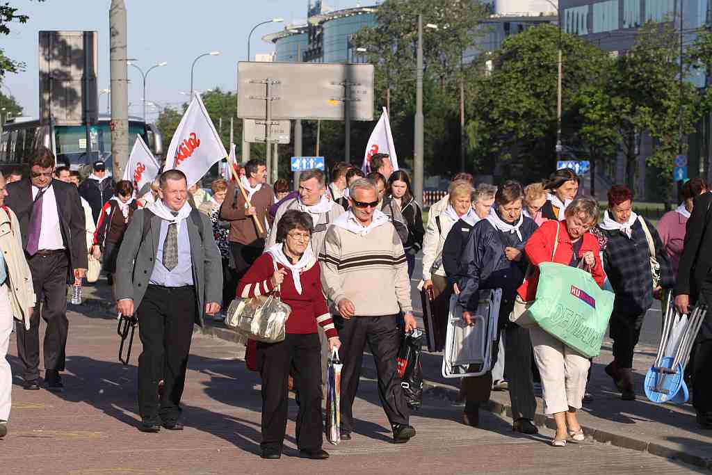 Legniczanie na beatyfikacji Popiełuszki
