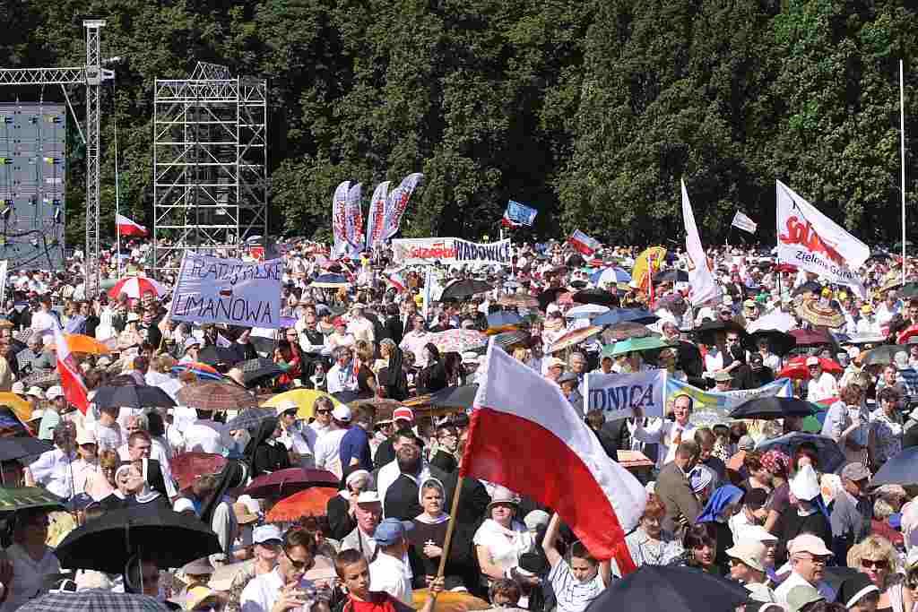 Legniczanie na beatyfikacji Popiełuszki