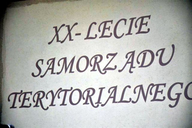 XX-lecie Samorządu w Prochowicach
