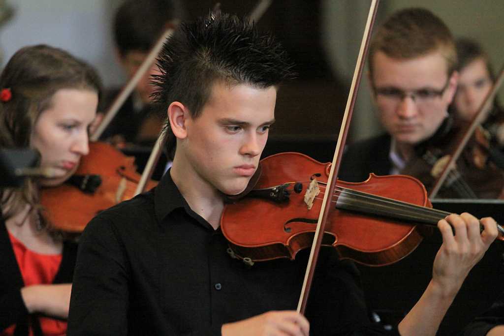 Koncert na zakończenie szkoły