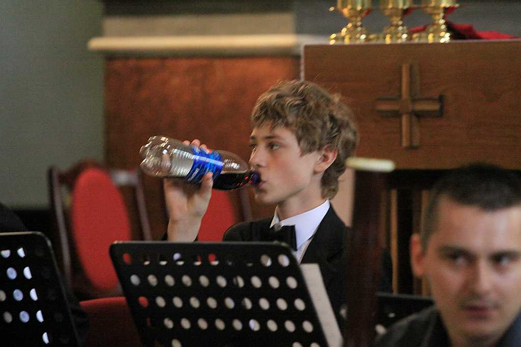 Koncert na zakończenie szkoły