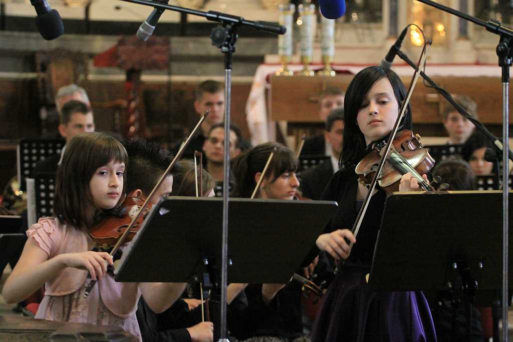 Koncert na zakończenie szkoły