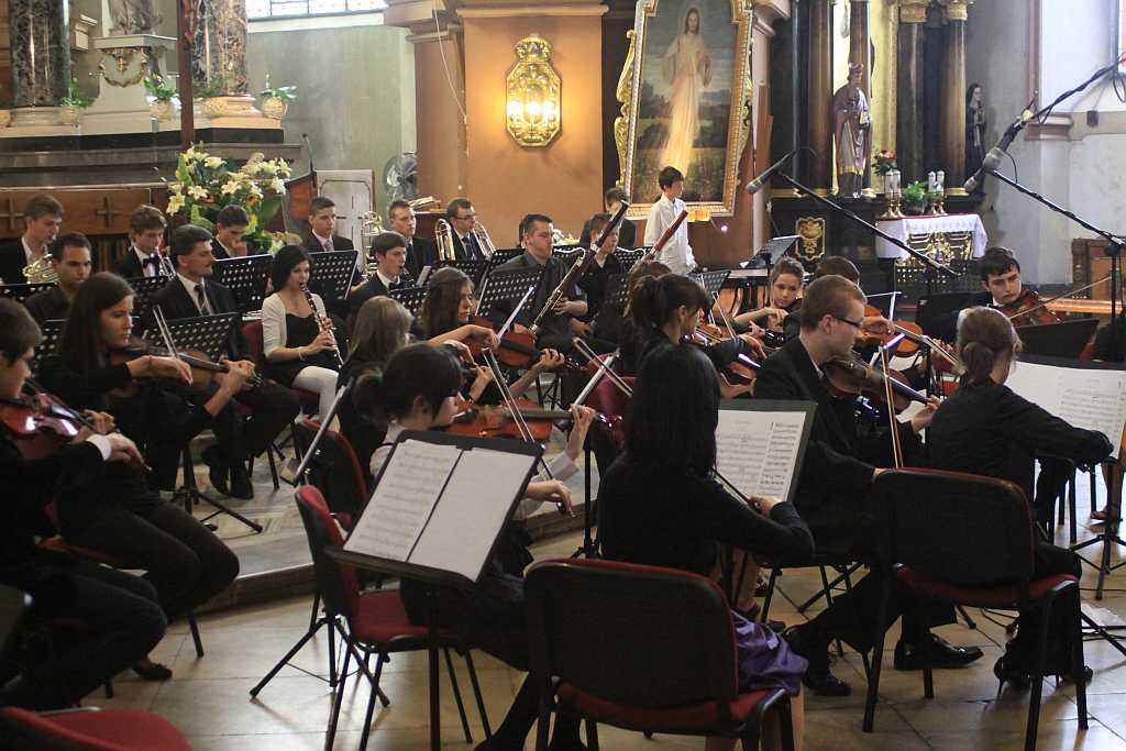 Koncert na zakończenie szkoły