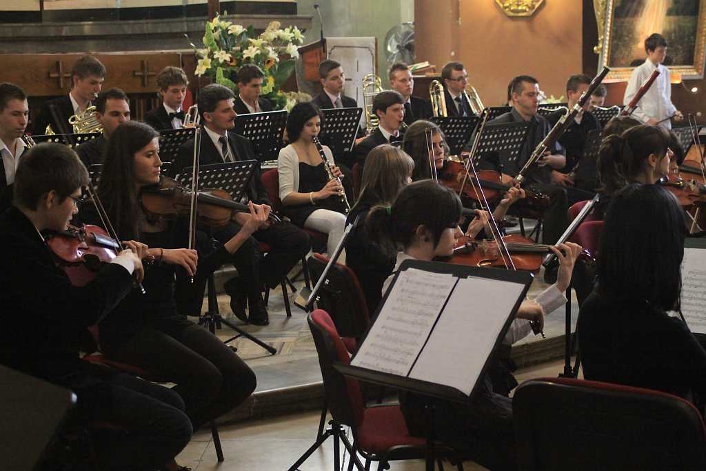 Koncert na zakończenie szkoły