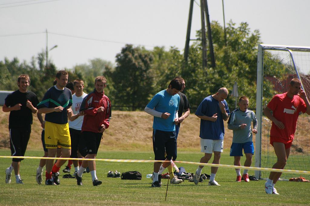 Pierwszy trening Miedzi