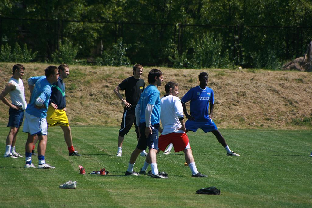 Pierwszy trening Miedzi