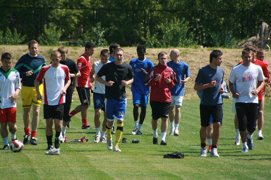Pierwszy trening Miedzi