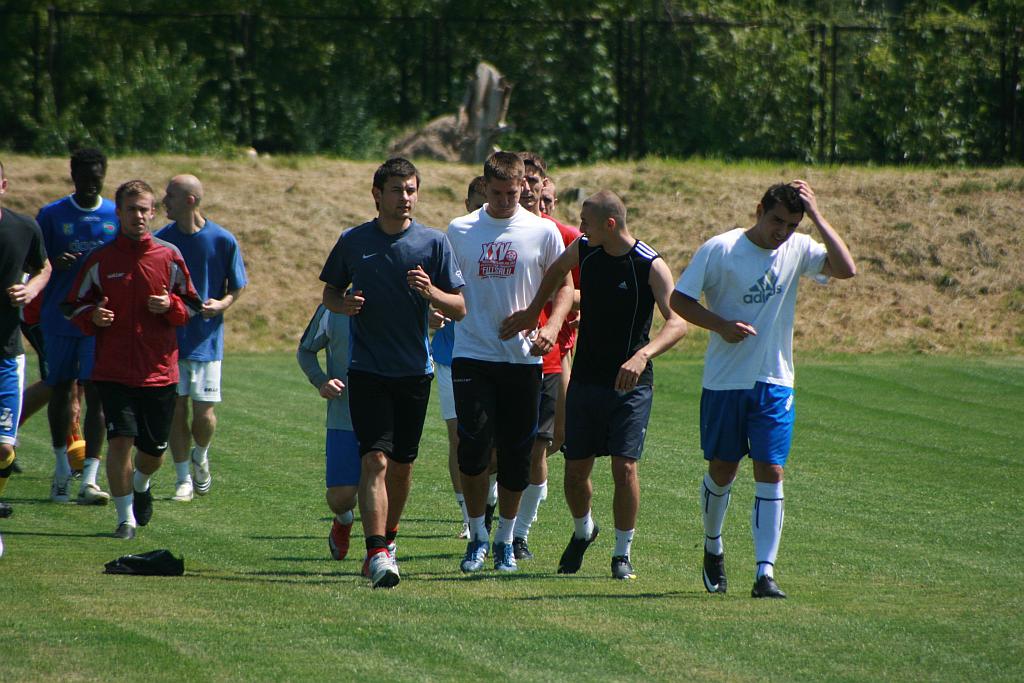 Pierwszy trening Miedzi
