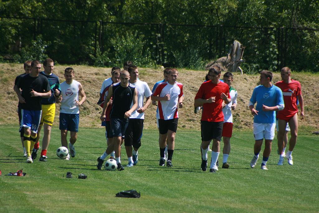 Pierwszy trening Miedzi
