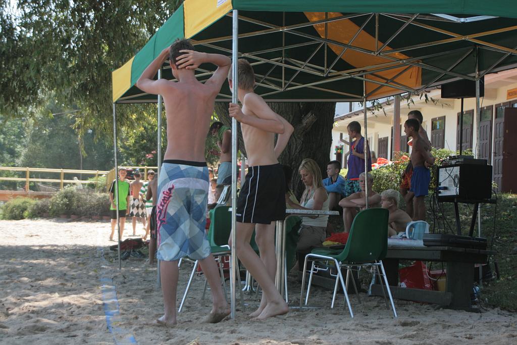 Piłka nożna plażowa na Kormoranie