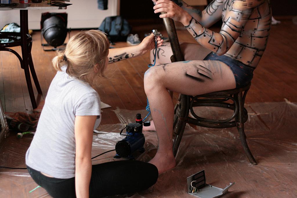 Body Painting w teatrze