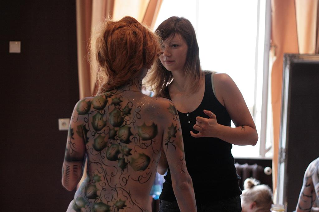 Body Painting w teatrze