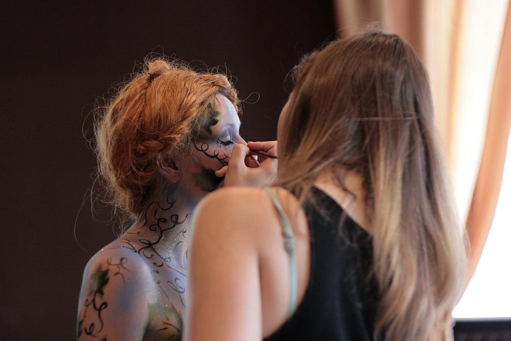 Body Painting w teatrze