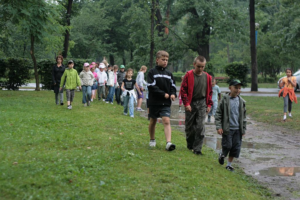 Plac zabaw w parku