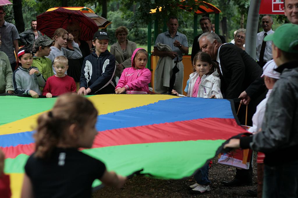 Plac zabaw w parku