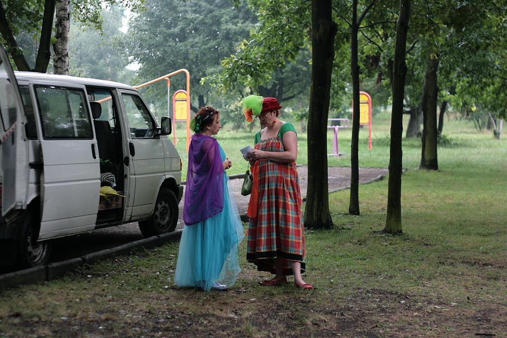 Plac zabaw w parku