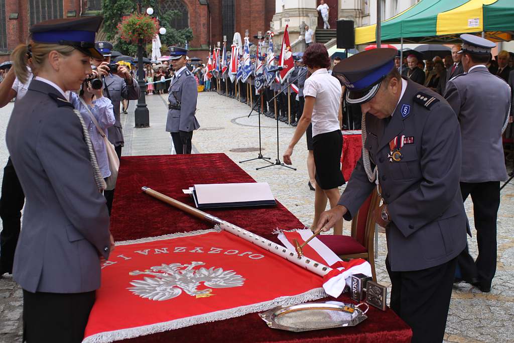 Legniccy policjanci świętowali