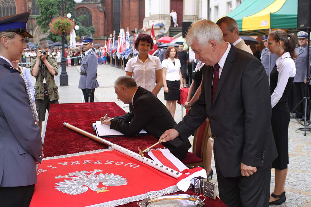 Legniccy policjanci świętowali