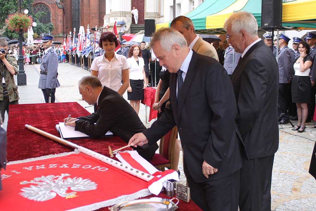 Legniccy policjanci świętowali