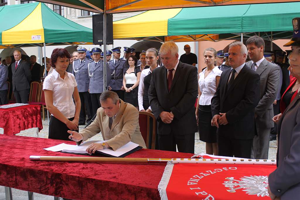 Legniccy policjanci świętowali