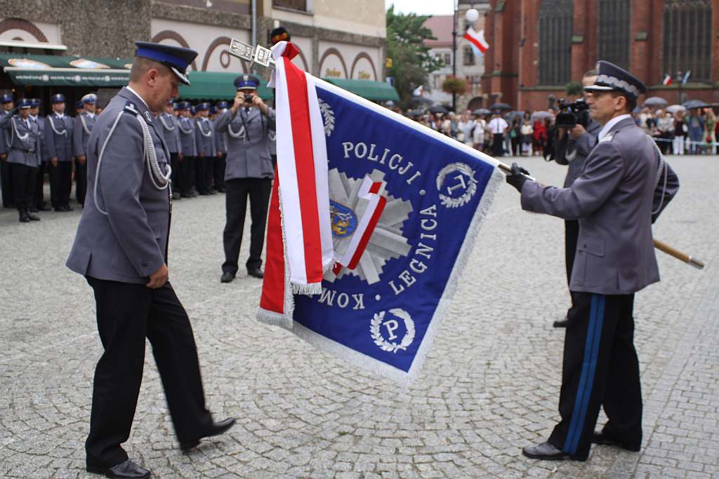 Legniccy policjanci świętowali