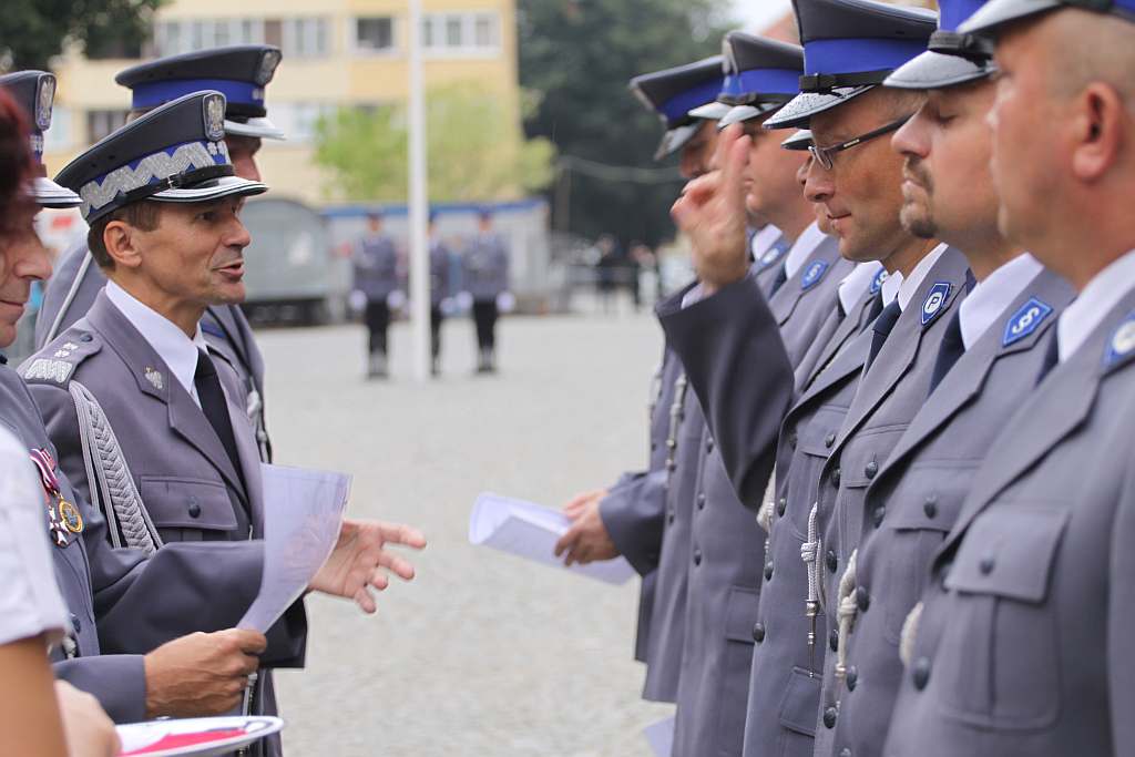 Legniccy policjanci świętowali