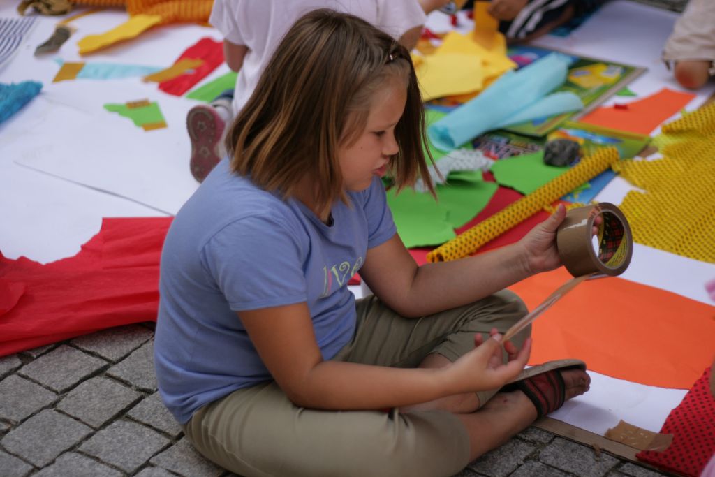 Kolorowe wakacje w Galerii Sztuki cz.1