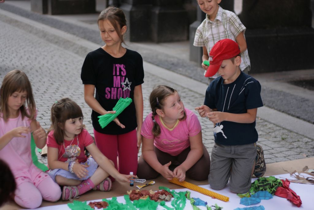 Kolorowe wakacje w Galerii Sztuki cz.1