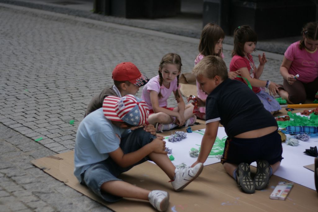 Kolorowe wakacje w Galerii Sztuki cz.1