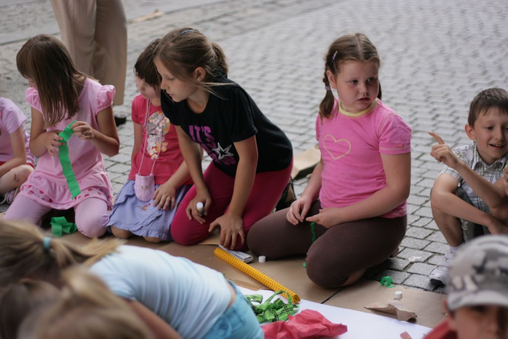 Kolorowe wakacje w Galerii Sztuki cz.1