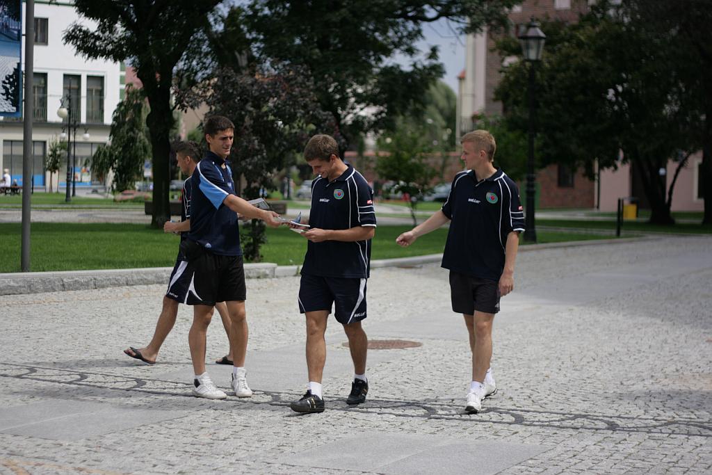 Piłkarze Miedzianki ruszyli w miasto