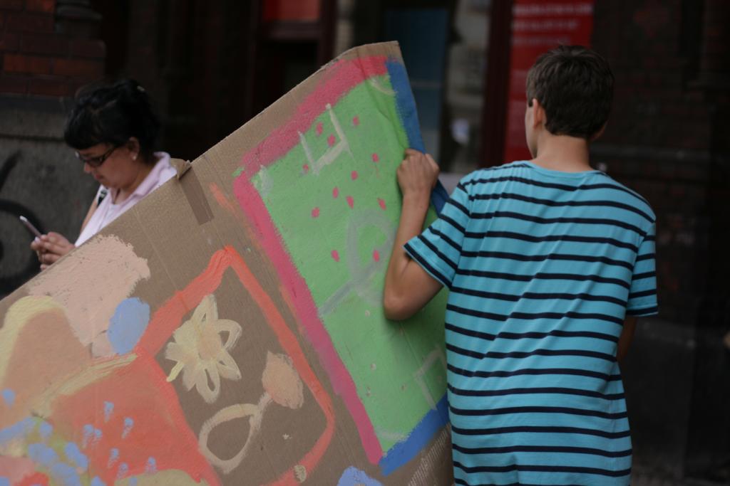 Kolorowe wakacje w Galerii Sztuki cz.2