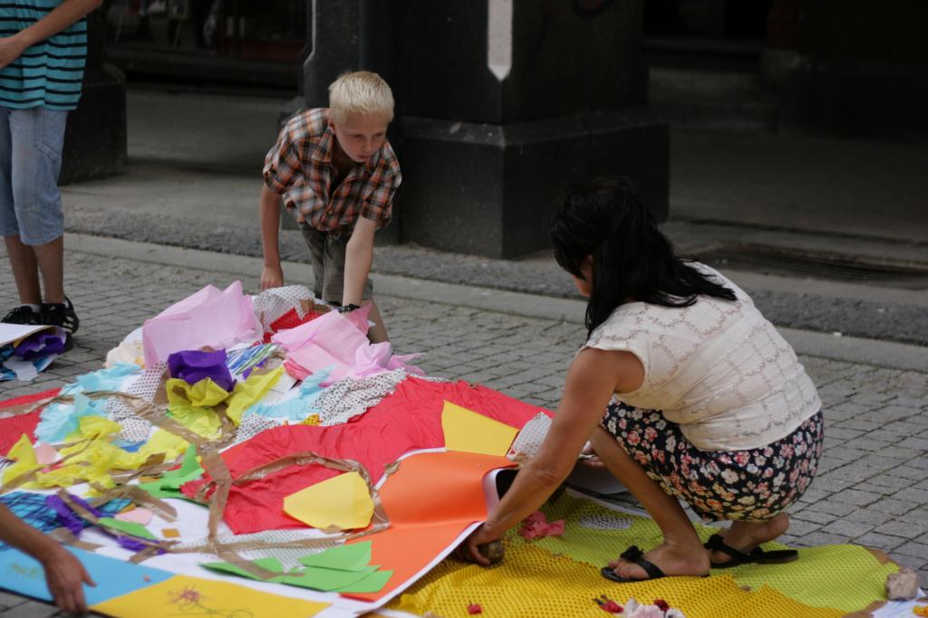 Kolorowe wakacje w Galerii Sztuki cz.2