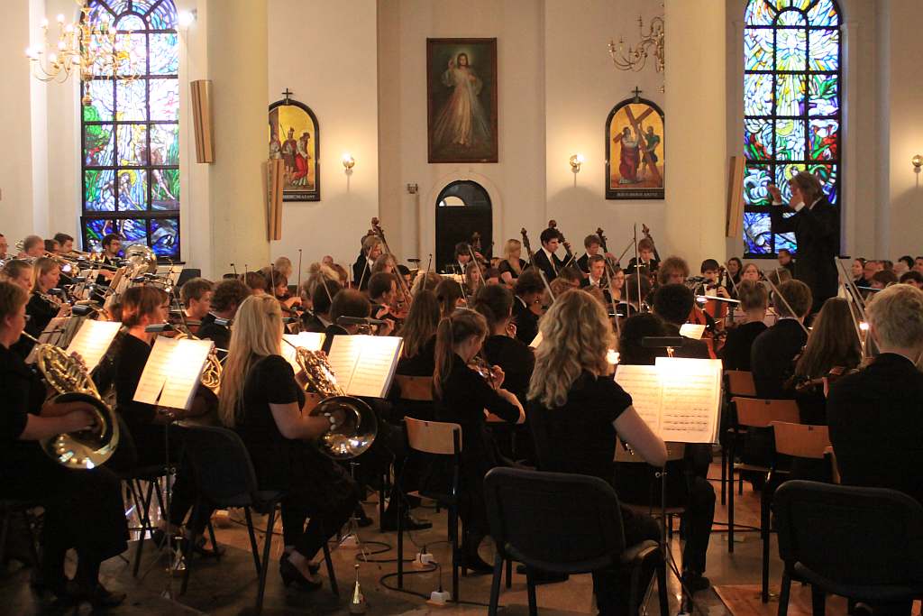 Orkiestra z Norwegii zagrała w Legnicy