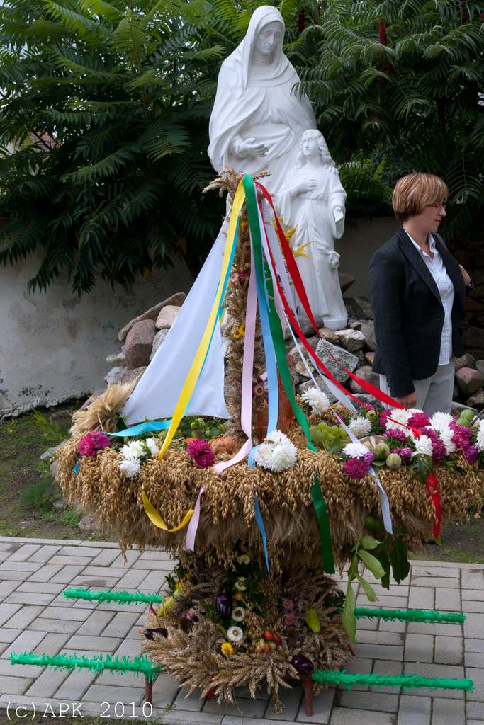 Dożynkowe uroczystości w Tyńcu