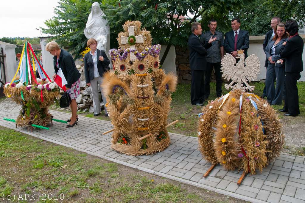 Dożynkowe uroczystości w Tyńcu