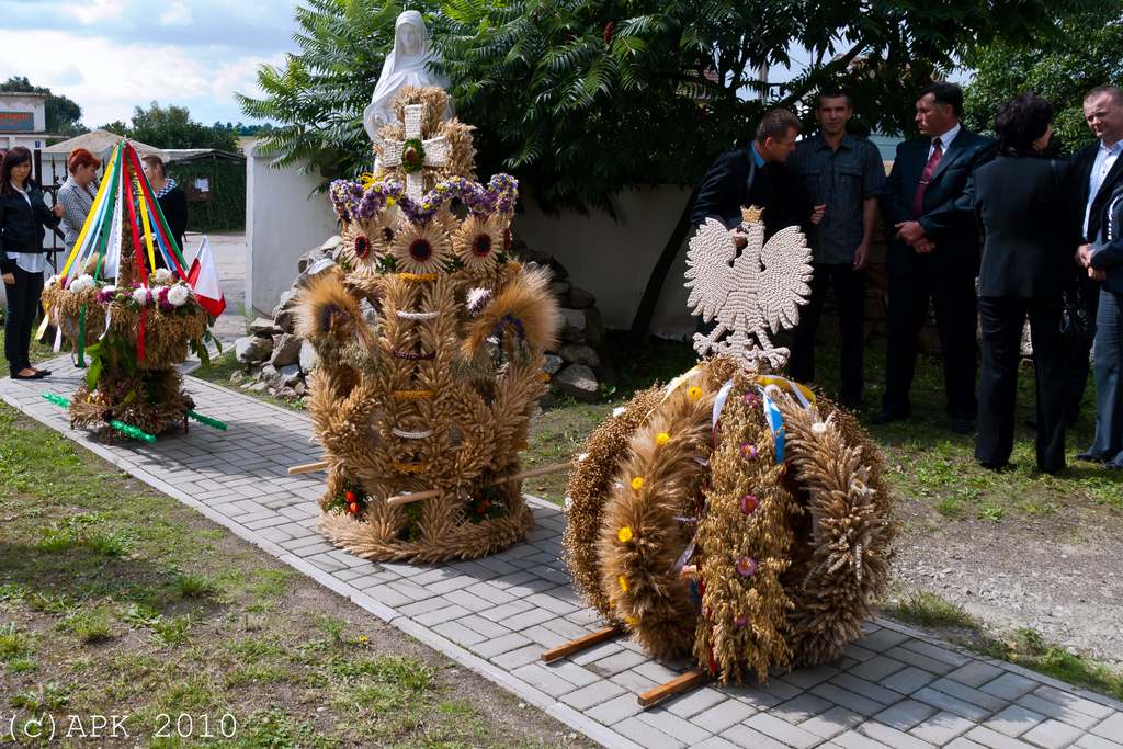 Dożynkowe uroczystości w Tyńcu