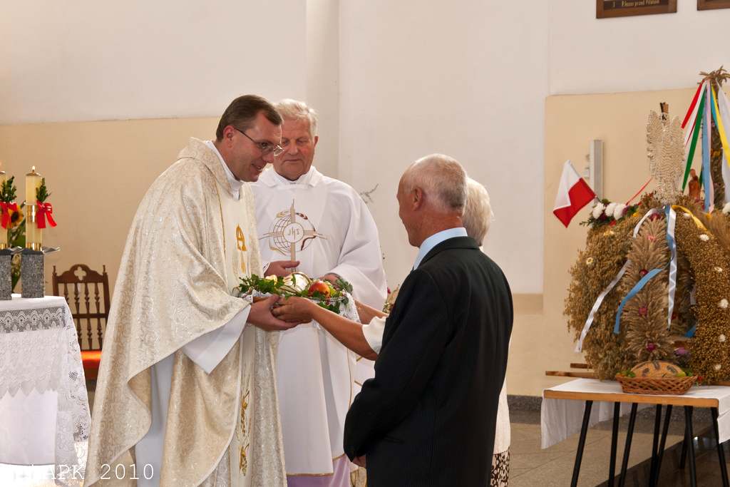 Dożynkowe uroczystości w Tyńcu