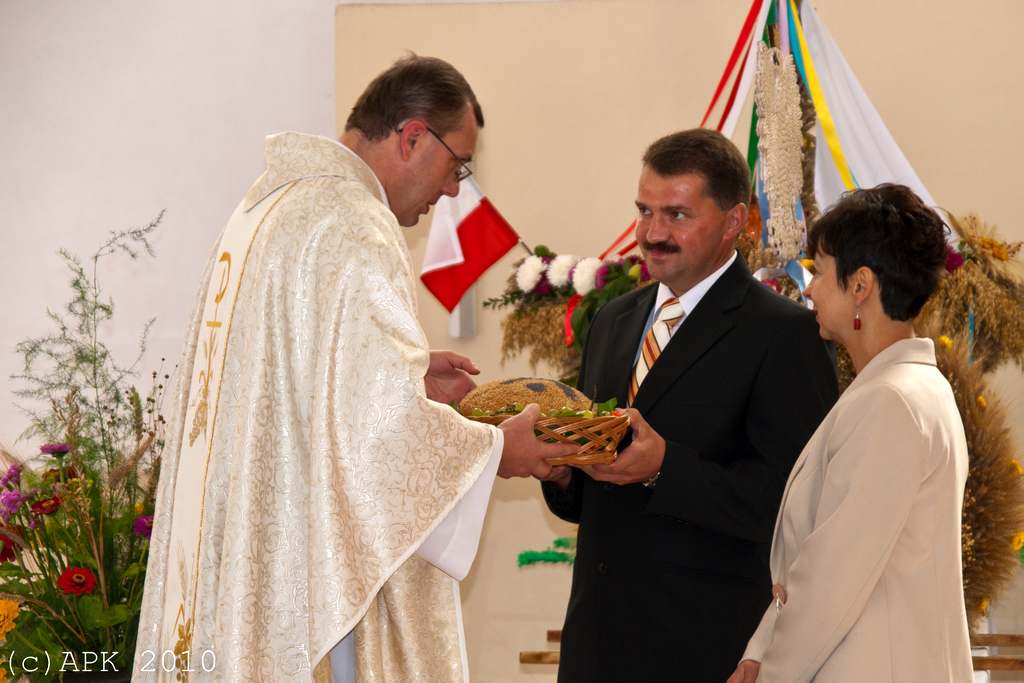 Dożynkowe uroczystości w Tyńcu