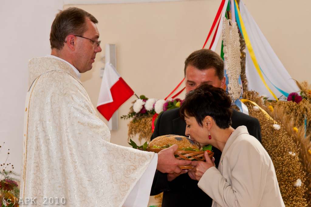 Dożynkowe uroczystości w Tyńcu