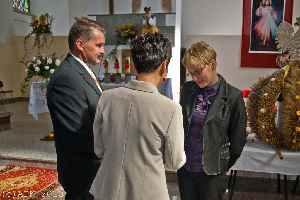 Dożynkowe uroczystości w Tyńcu