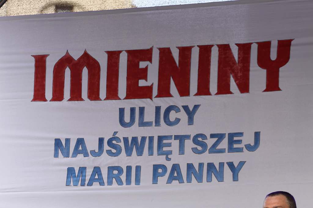 Imieniny ulicy NMP cz.1