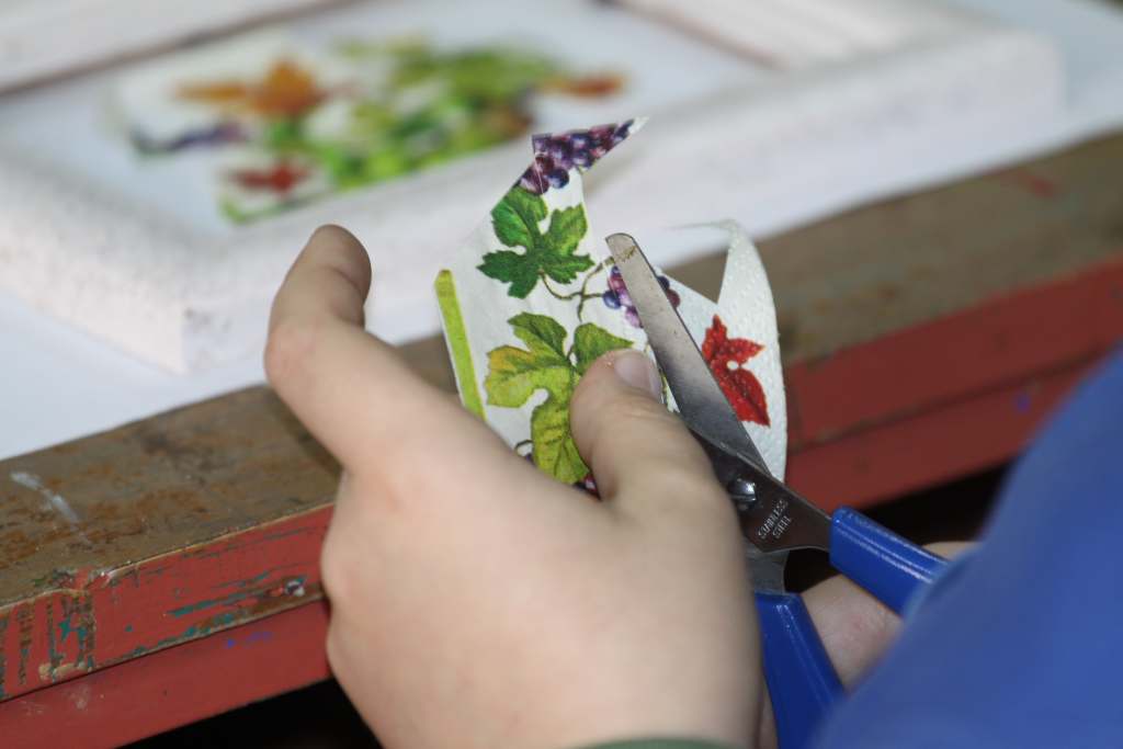 Decoupage - technika serwetkowa