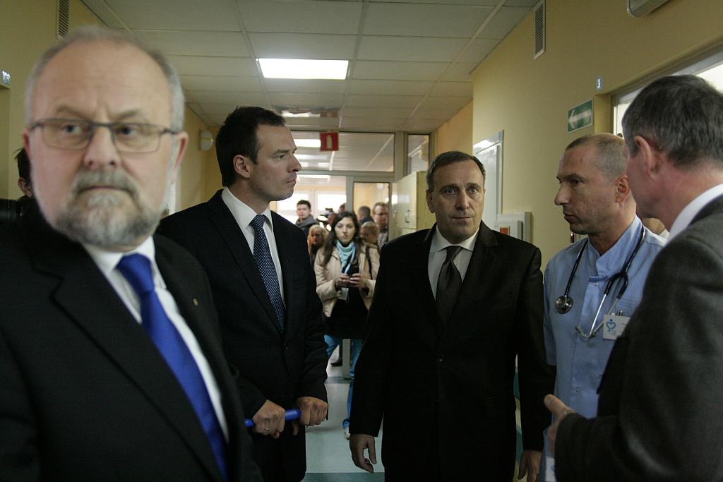 Schetyna otworzył szpitalny oddział