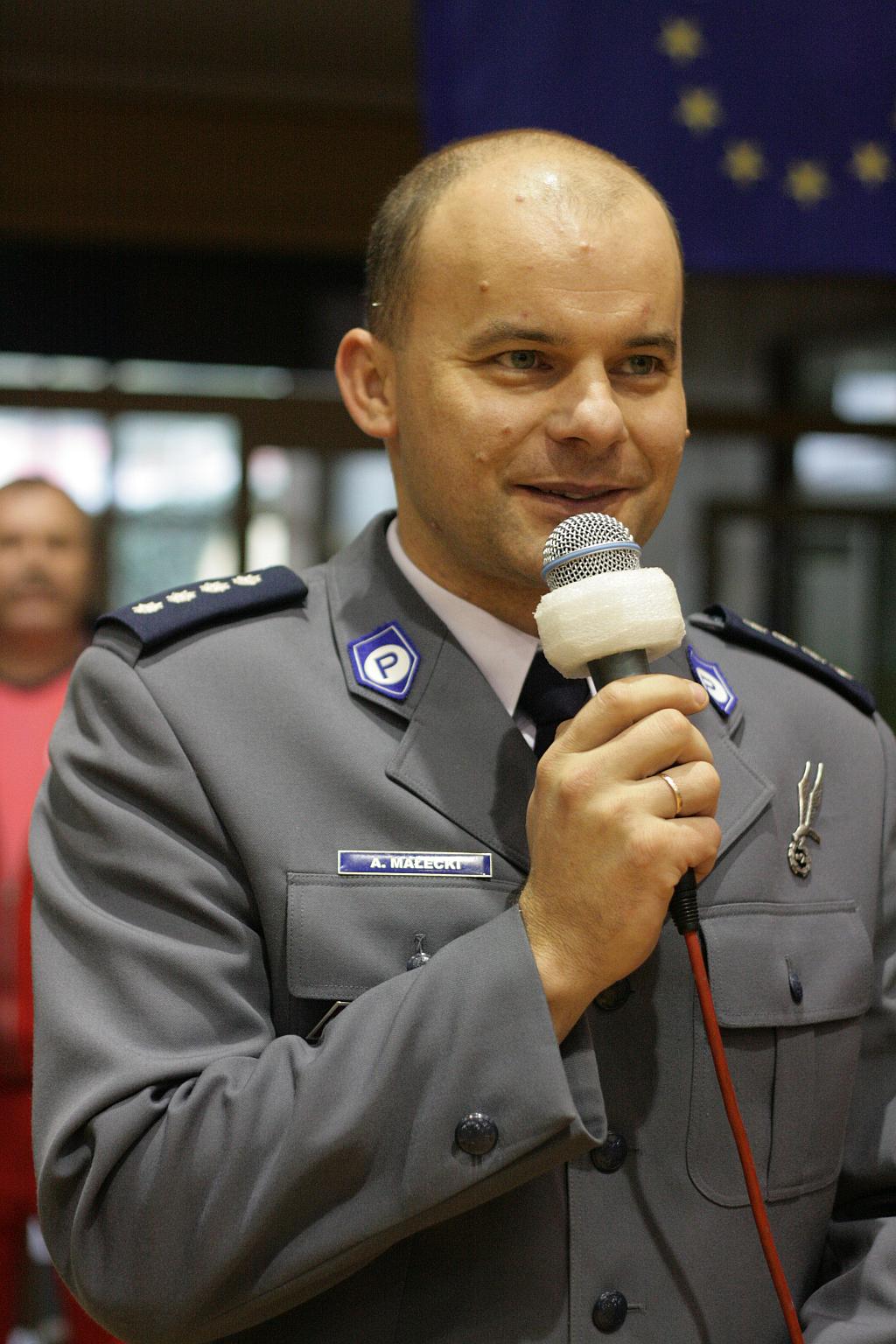 Policjanci grali w piłkę
