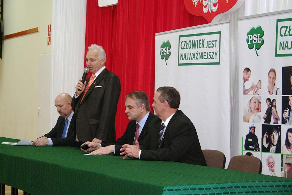 Wicepremier Pawlak w Legnicy